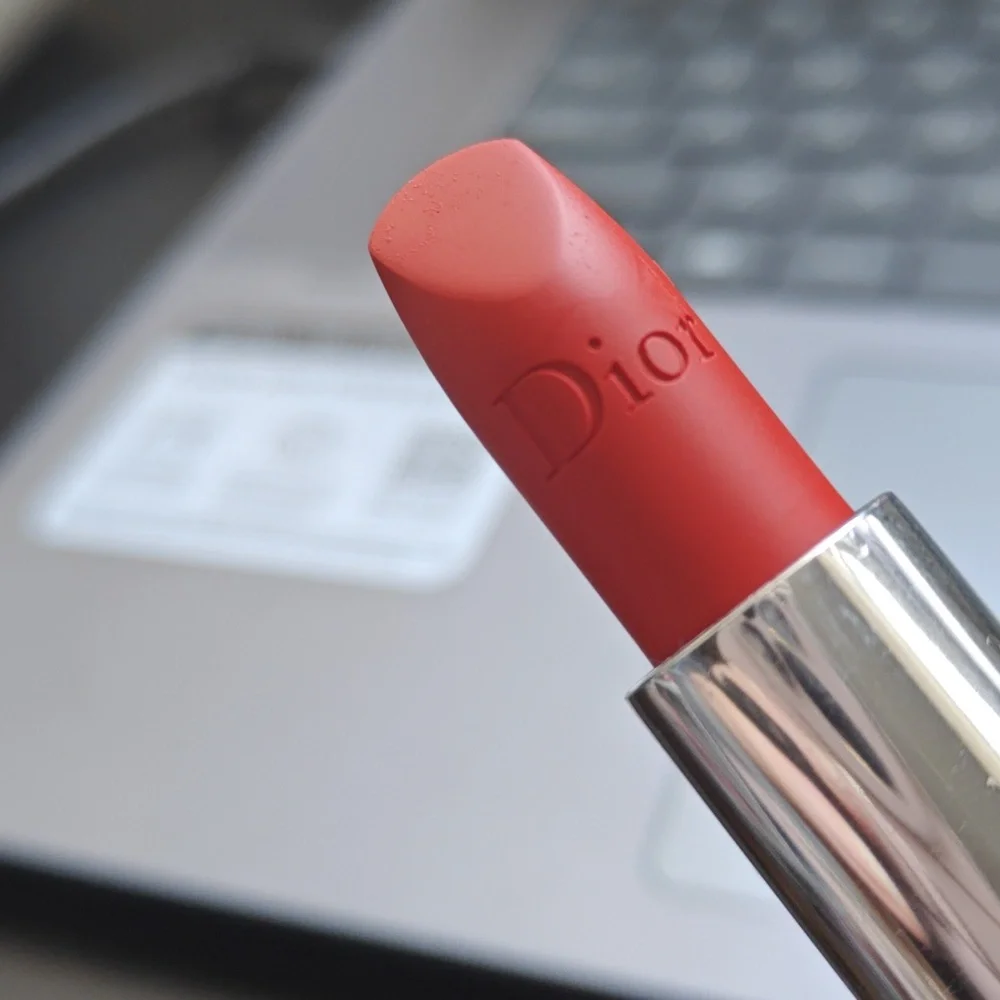Dior Rouge Dior in 999 Dior Red Matte Lipstick